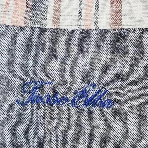 Tasso‎ Elba Plaid lined button down men's shirt XXL - Picture 7 of 8